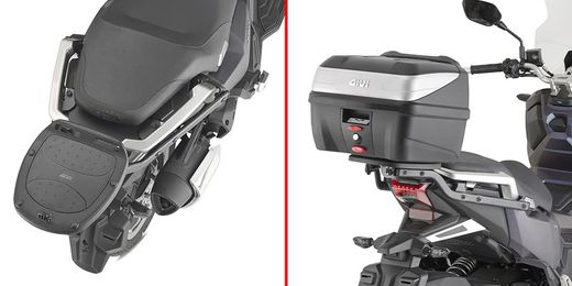 Adaptador baúl Sym ADX 125cc 24>