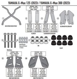 Adaptador baúl Y. X-Max 125/300 23>