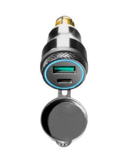 Adaptador DIN 2 USB Tipo A y C