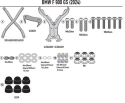 Adaptador portaequipajes BMW F 900 GS 24>