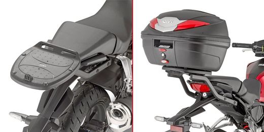 Adaptador posterior cb125r/300r 18> givi sr1169