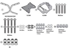 Adaptador baul SEIEMMEZZO STR / CCR 650  22> para maleta MONOKEY« o MONOLOCK«