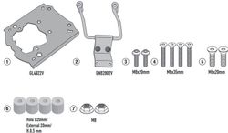 Adaptador posterior para Himalayan 21 > 22 maleta MONOKEY« o MONOLOCK«
