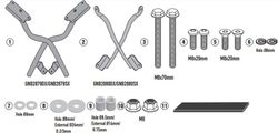 Adaptador baul MULTITERRAIN 650 MT (21 > 23) para maleta MONOKEY« o MONOLOCK«
