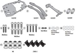 Adaptador baul de R.E.SCRAM 411 (22) para maleta MONOKEY« o MONOLOCK«