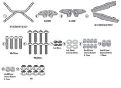 Adaptador baul LEONCINO 800 (22>) para maleta MONOKEY« o MONOLOCK«