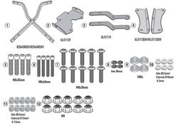 Adaptador baul V.TROFEO 300AC SCRAMBLER (22) para maleta MONOLOCK«