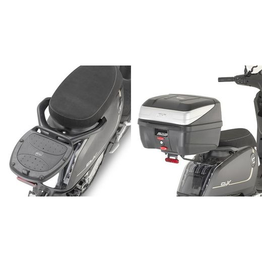 Adaptador baul Super Soco CUX (21) para maleta MONOLOCK«