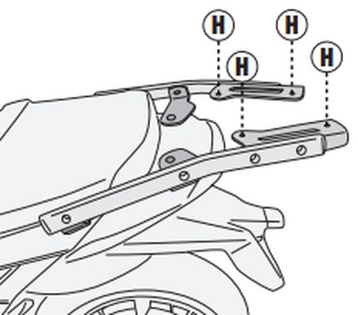 Adaptador posterior para SILENCE S01 (22>) maleta MONOLOCK«