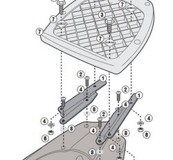 Adaptador posterior honda vision 50/110cc. 11>