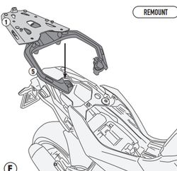 Soporte Baúl BMW S 1000 XR 20>22