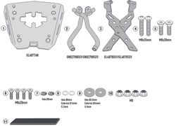 Soporte maleta harley davidson pan america 1250 2021> givi sra8400