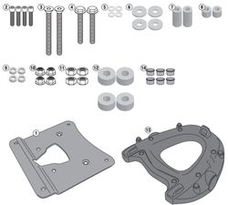 Portaequipajes MP3 300ie-500ie Sport / Business (08/14 > 17)
