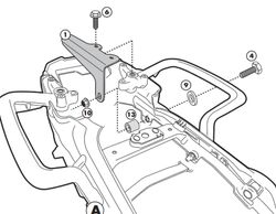 Portaequipajes tr. Tiger 800 / 800 xc / 800 xr (11 > 19)