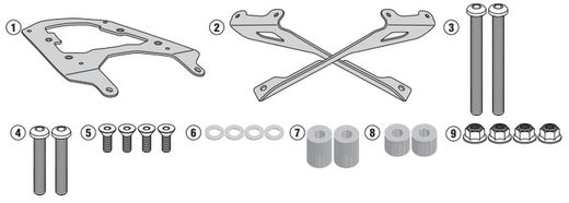 Adaptador-top BMW C 650 Sport (16 > 20)