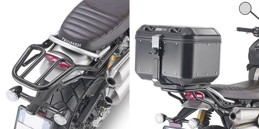 Portaequipajes triumph scrambler 1200 (19 > 20) givi