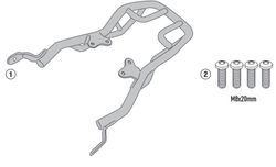 Adaptador maleta triumph speed twin 1200 (19 > 20)