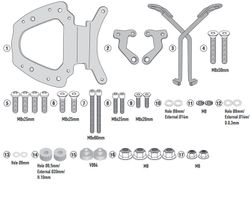 Soporte maleta maxsym tl 500 (20 > 21)