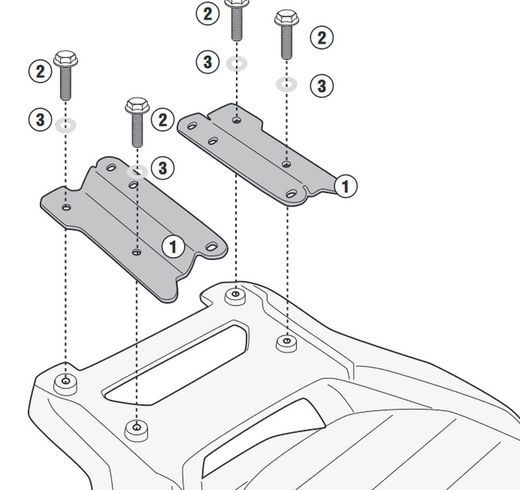 Adaptador baul super soco cpx (21>)