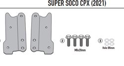 Base Portaequipaje Super Soco CPX L3 2021>