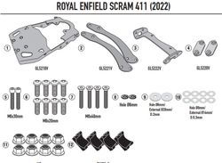 Adaptador portaequipajes Royal Enfield Scram 411 (22 > 23)