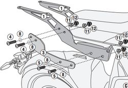 Adaptador baúl BMW CE 04 (22 > 23)