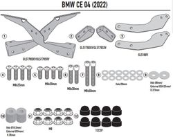 Adaptador baúl BMW CE 04 (22 > 23)