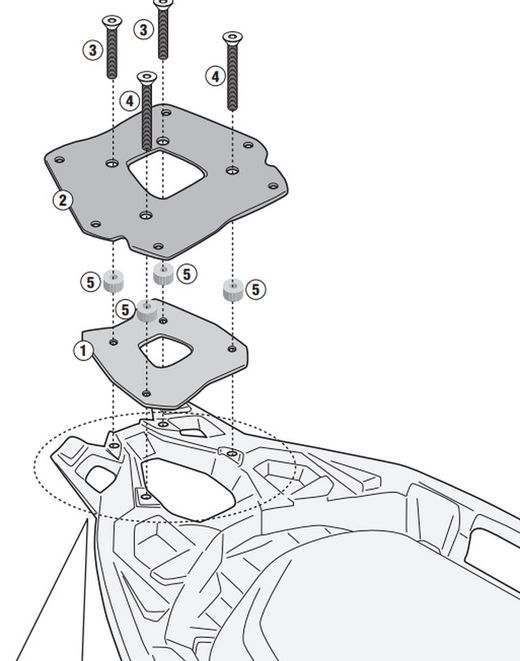 Adaptador-top BMW C 400 GT (19 > 23)