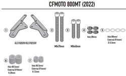 Adaptador parrilla Cfmoto 800 MT (22>)