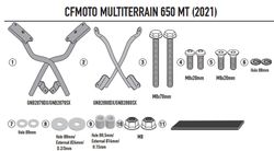 Adaptador parrilla CFMOTO 700 MT (24) y Multiterrain 650 MT (21 > 23)