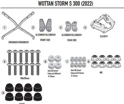 ADAPTADOR-TOP WOTTAN Storm S 300 (22 > 23)