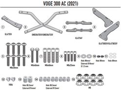 Adaptador-top Voge Trofeo 300 AC (20 > 22)