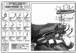 Soporte maleta runner 50-125-200 (06 > 15)