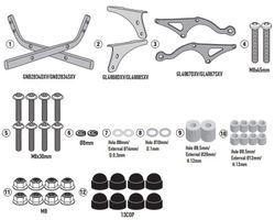 ADAPTADOR-TOP Super Cub C125 (18 > 23)