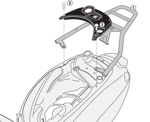 Portaequipajes V.Primavera/Sprint 50-125(14>23)
