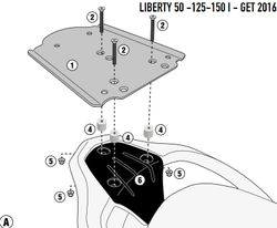 Soporte baul liberty 50/125 02>21