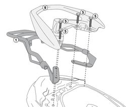 Aapatador maleta yamaha n-max 125 (15 > 20)