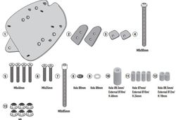 Adaptador-top Honda SH 350 (21>)