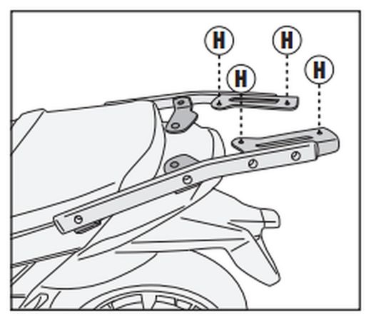 Portaequipajes Silence S01 (22>) y Seat Mò 125 (22>)