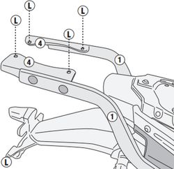 ADAPTADOR-TOP Trofeo 300AC scrambler (22 > 23)