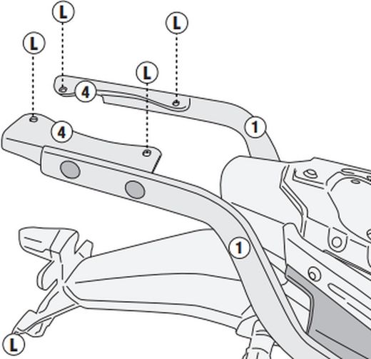 ADAPTADOR-TOP Trofeo 300AC scrambler (22 > 23)