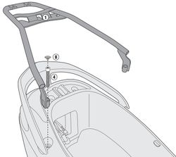 Portaequipajes d??Öelight 125 (17 > 20) y (21>)