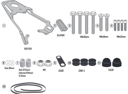 Portaequipajes YAMAHA N-Max 125-155 (21 > 22) kappa
