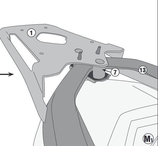 Adaptador parrilla yamaha n-max 125-155 (21)