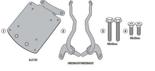 Portaequipajes KYMCO DXT 360 21>