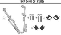 Adaptador-top BMW C 400 X (19 > 23)