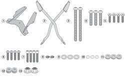 Adaptador parrilla yamaha niken gt 900 (19 > 21)