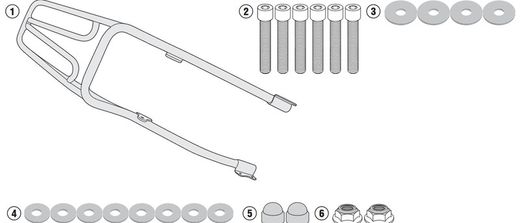 Portaequipajes V7 III STONE / SPECIAL (17 > 20)