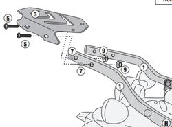 Portaequipajes Royal Eenfiel HNTR 350 (22 > 23)