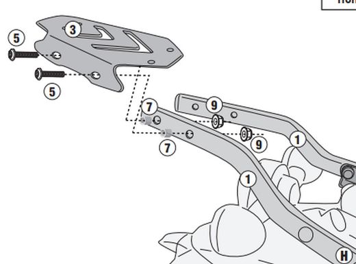 Portaequipajes Royal Eenfiel HNTR 350 (22 > 23)